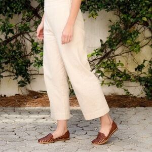 Nisolo | Chocolate Brown Hurache Leather Sandals Size 8.5